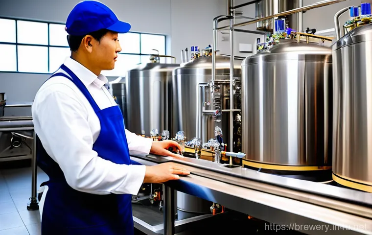 수제맥주와 전통 양조 기술 - A vibrant and cozy local craft brewery bustling with diverse patrons respectfully dressed, enjoying ...